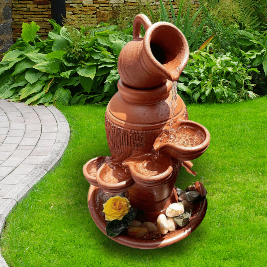 Fontes de água para jardim