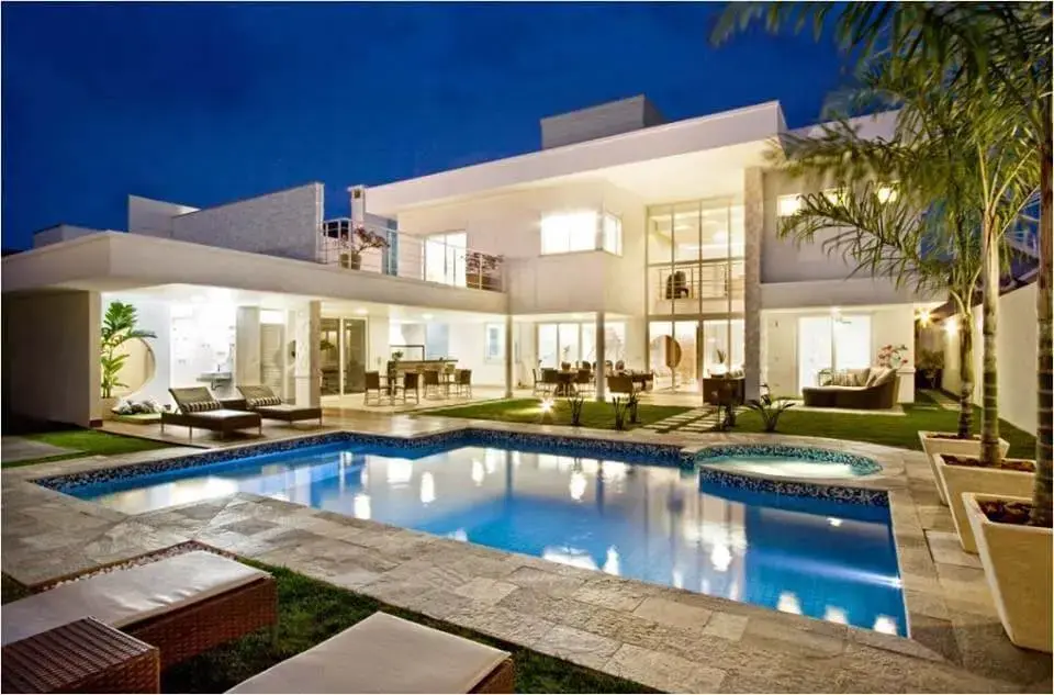 arquitetura de mansões modernas