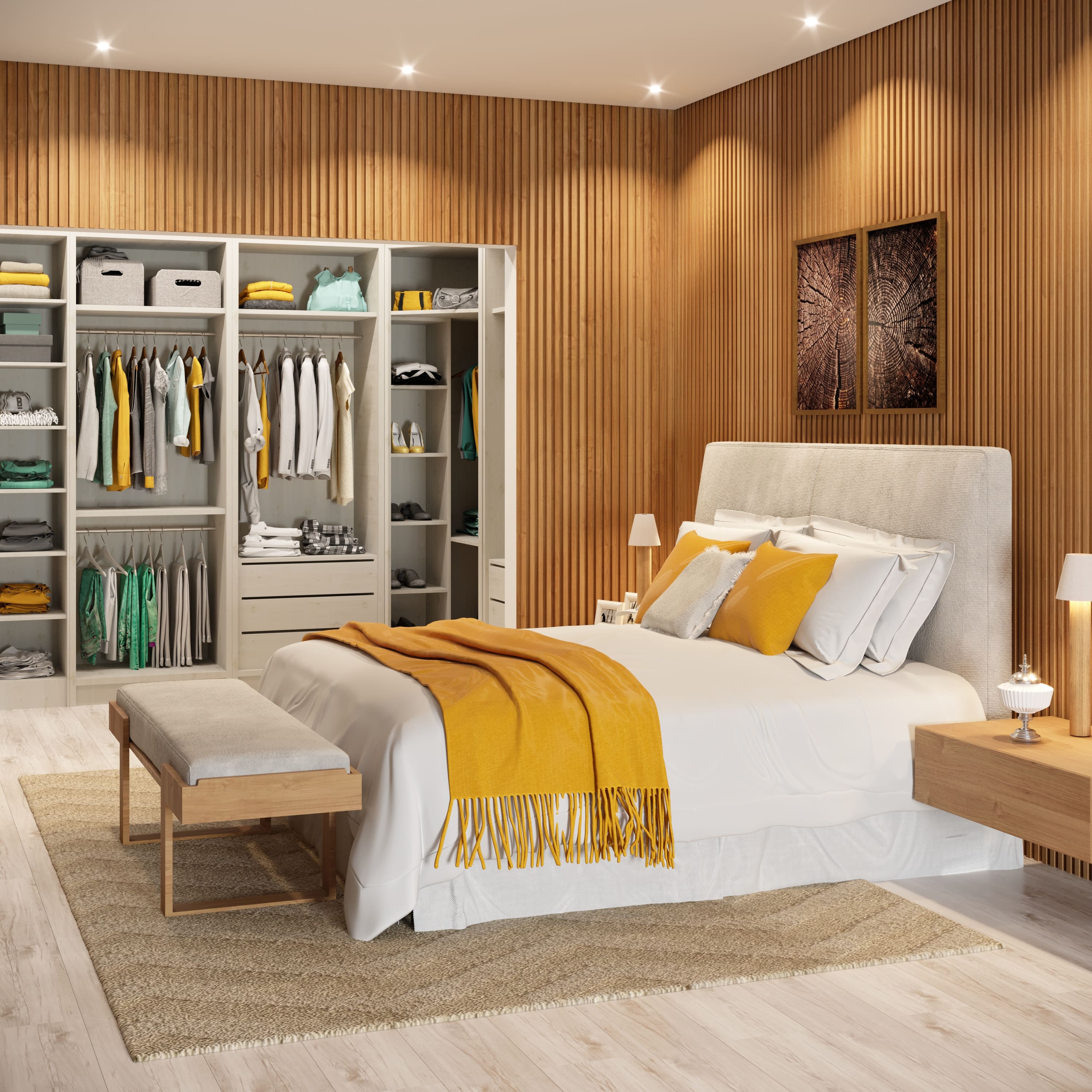 decoração de quarto de casal