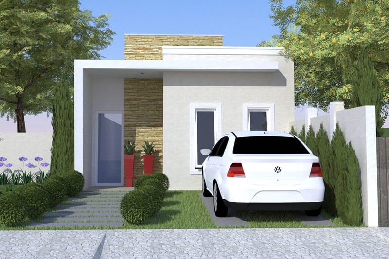 fotos de casas simples
