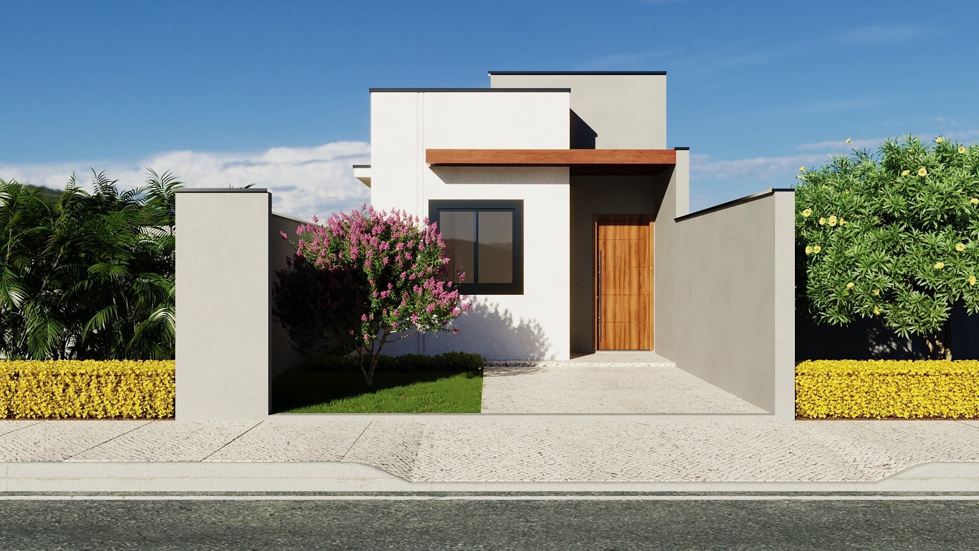 fotos de casas simples