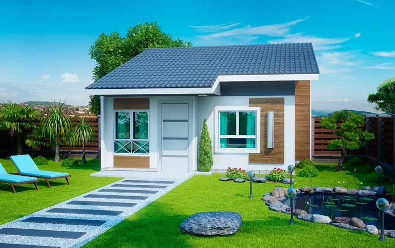 fotos de casas simples