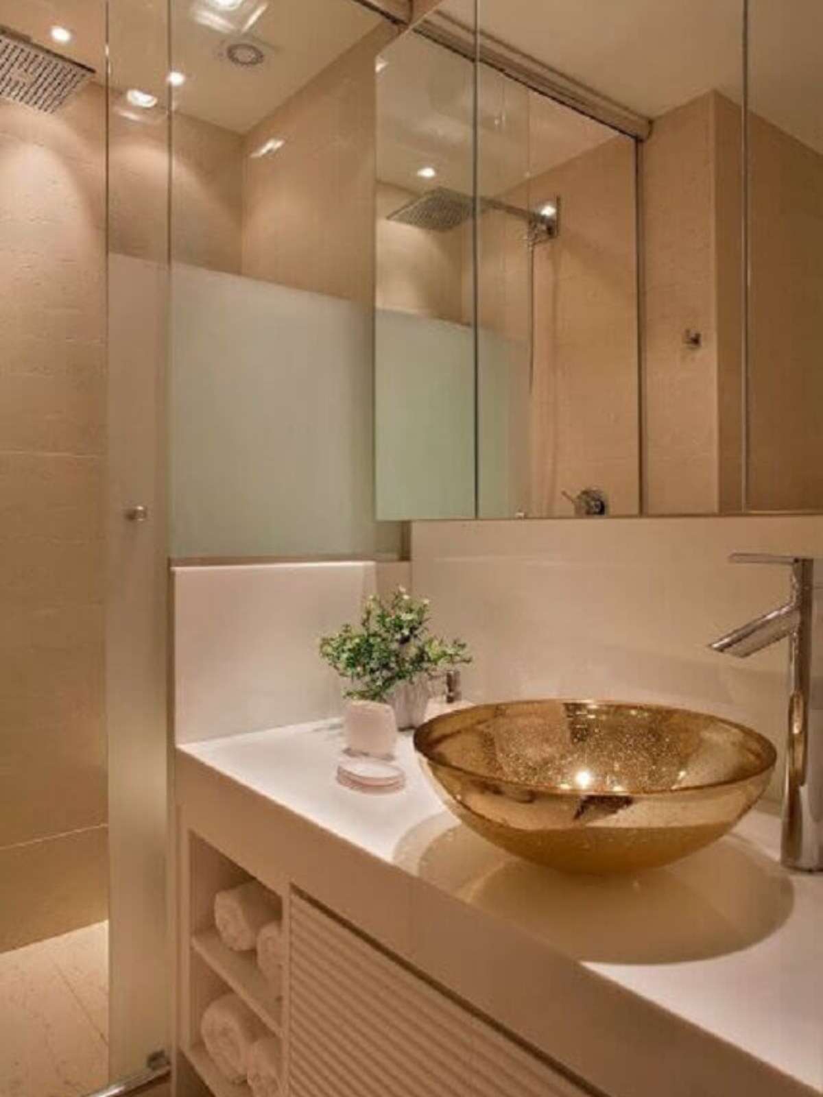 ideias decoração banheiro pequeno moderno