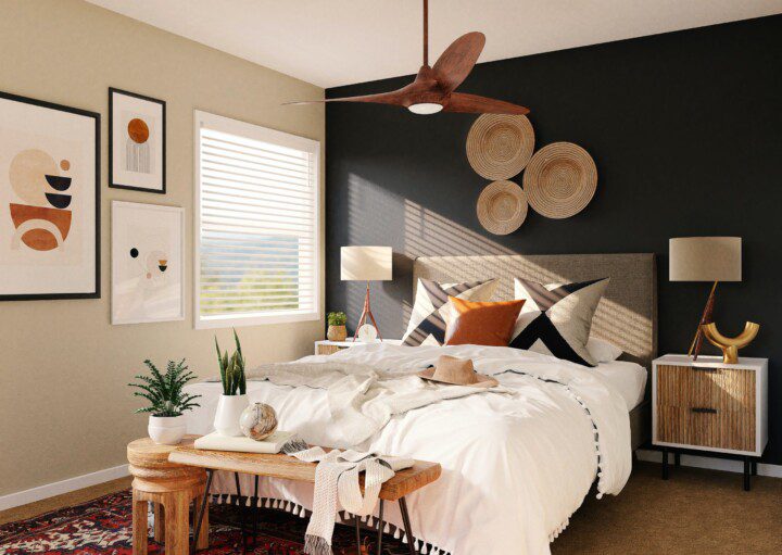 quarto minimalista vs quarto boho chic