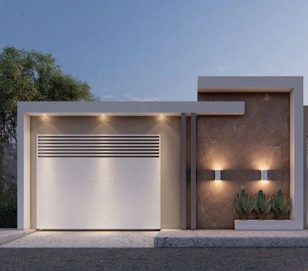 fachada moderna vs fachada contemporânea