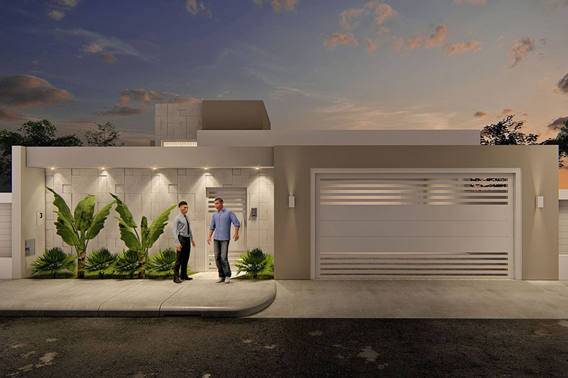 alternativas para muro de casa