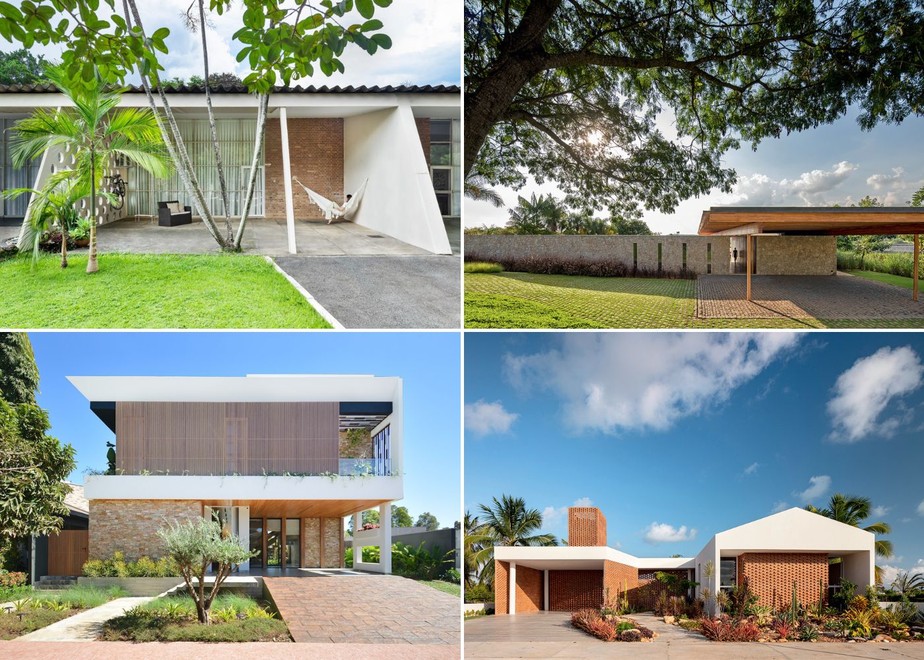 frente de casas simples e bonitas