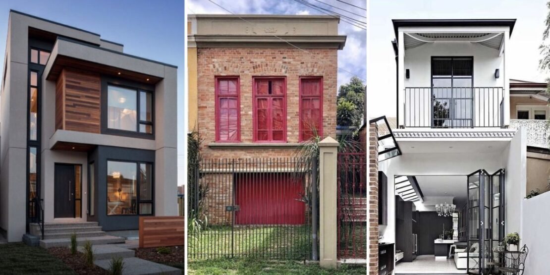 fachada de casa simples vs fachada de casa moderna