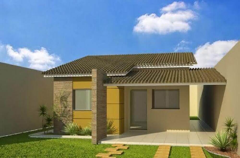 quanto custa uma fachada de casa simples e bonita