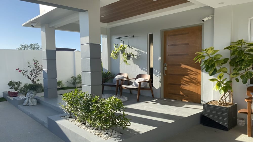 frente de casas simples e bonitas