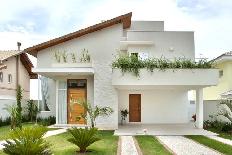 fachada de casa simples vs fachada de casa moderna