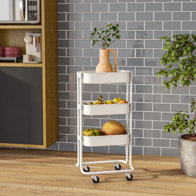 Fruteira de chão minimalista