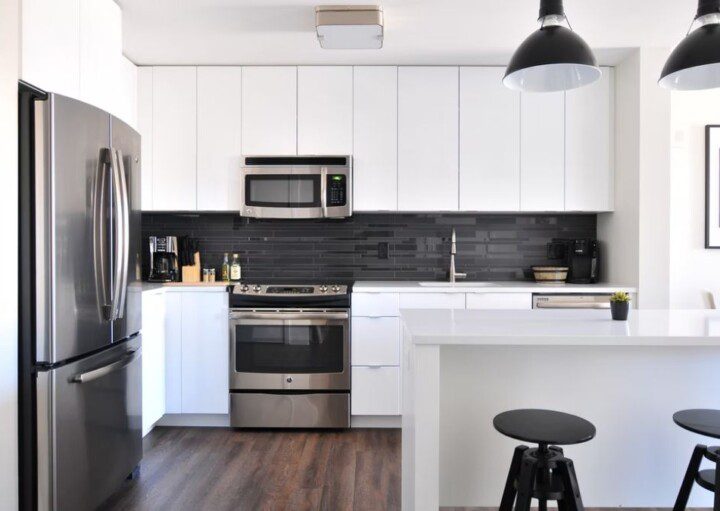 fundo de cozinha rústico para fotografia