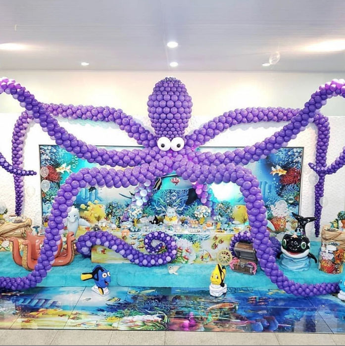 fundo do mar decoração