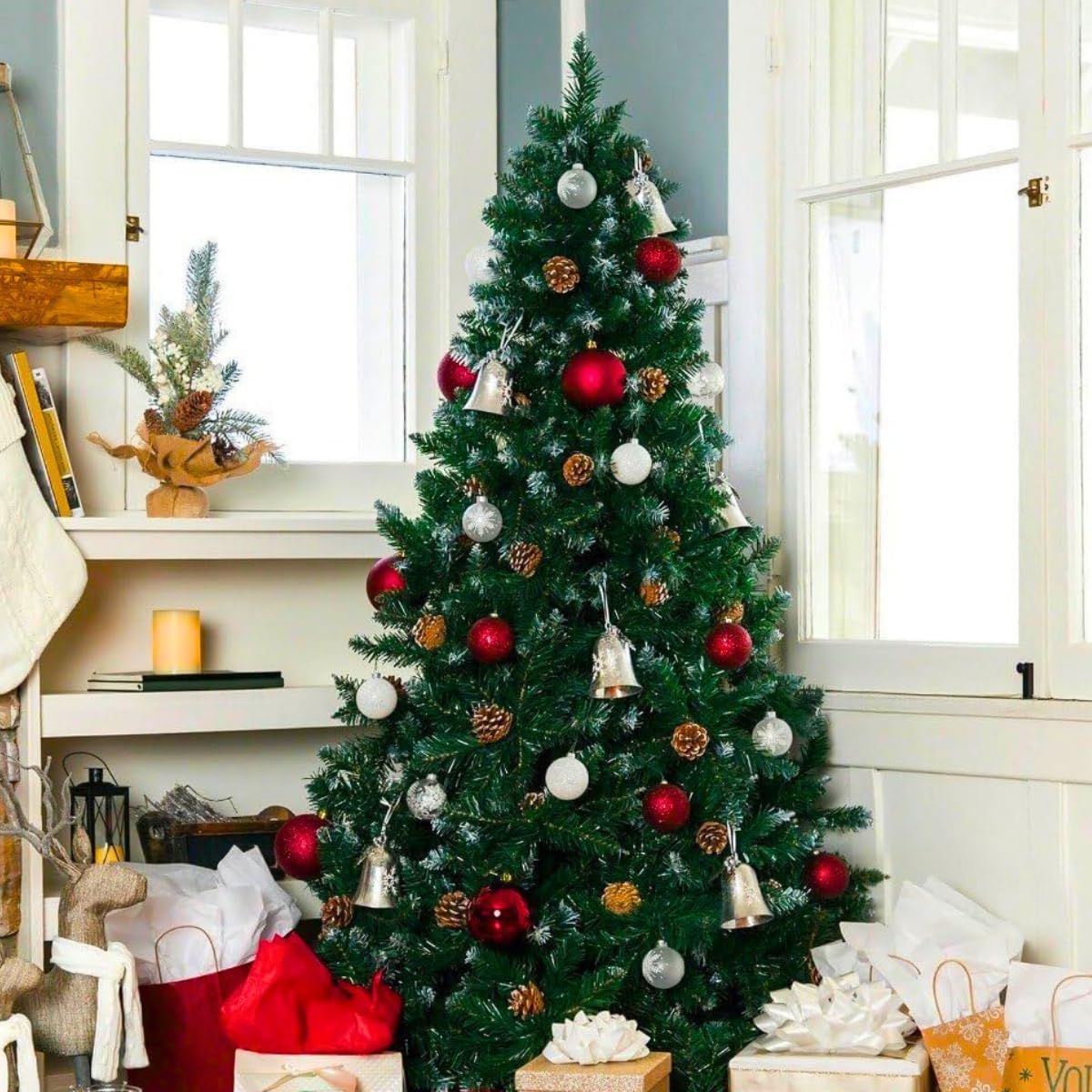 decoração galhos secos barata e elegante