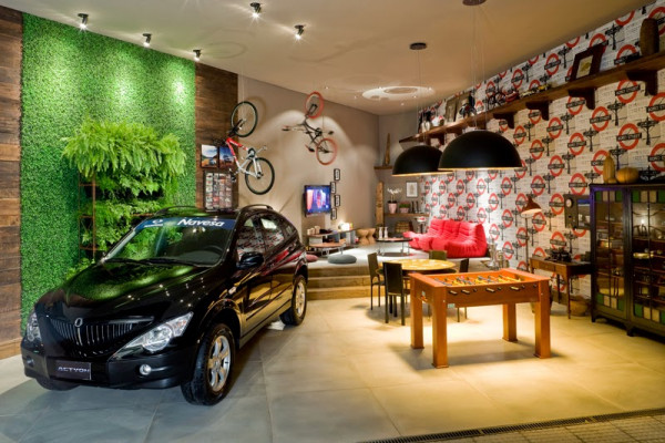 garagem decoração
