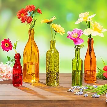 garrafas de vidro decoradas vs pintadas qual escolher