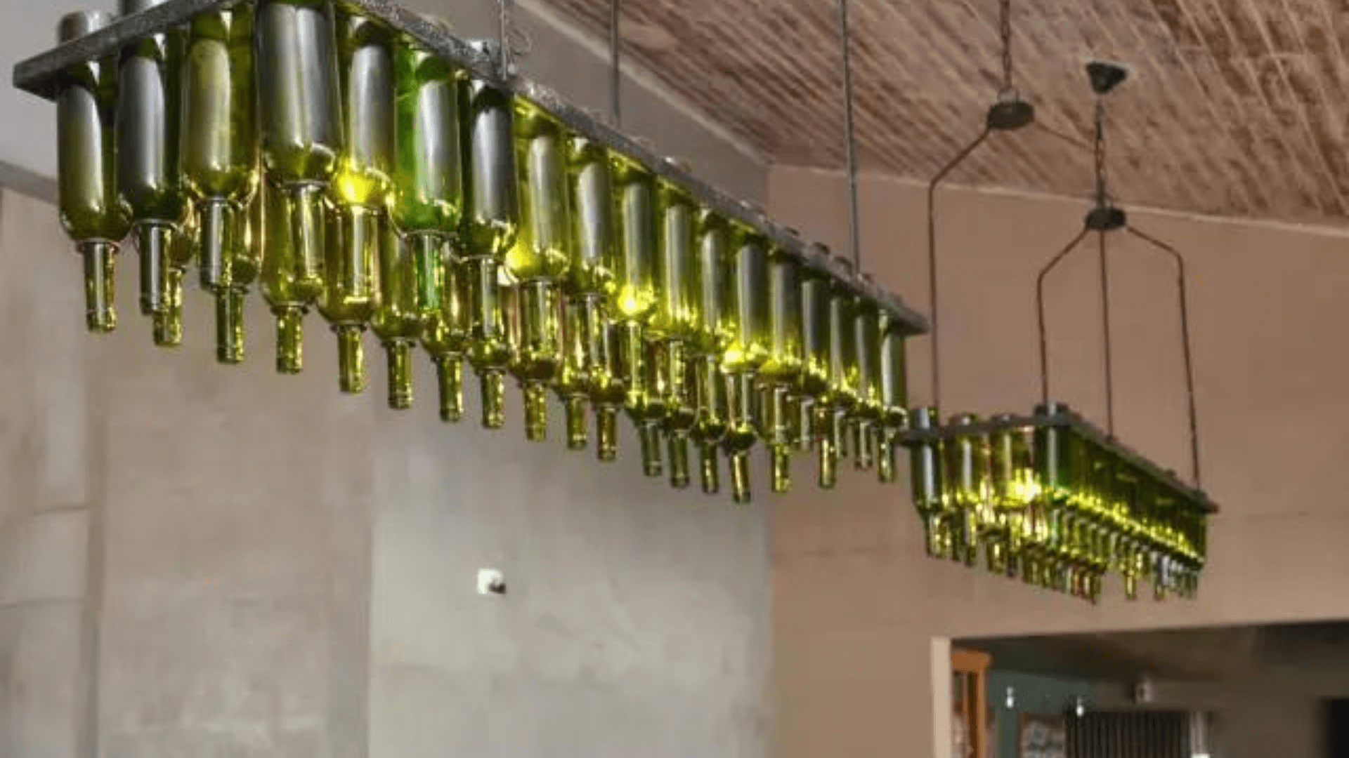 como transformar garrafa de vinho em luminária