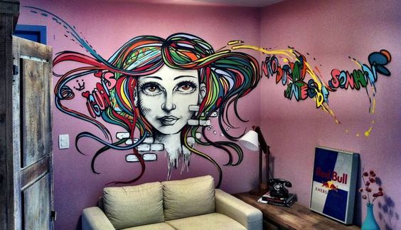 grafite spray vs tinta acrílica para parede