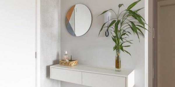 móveis para hall de entrada pequeno e barato