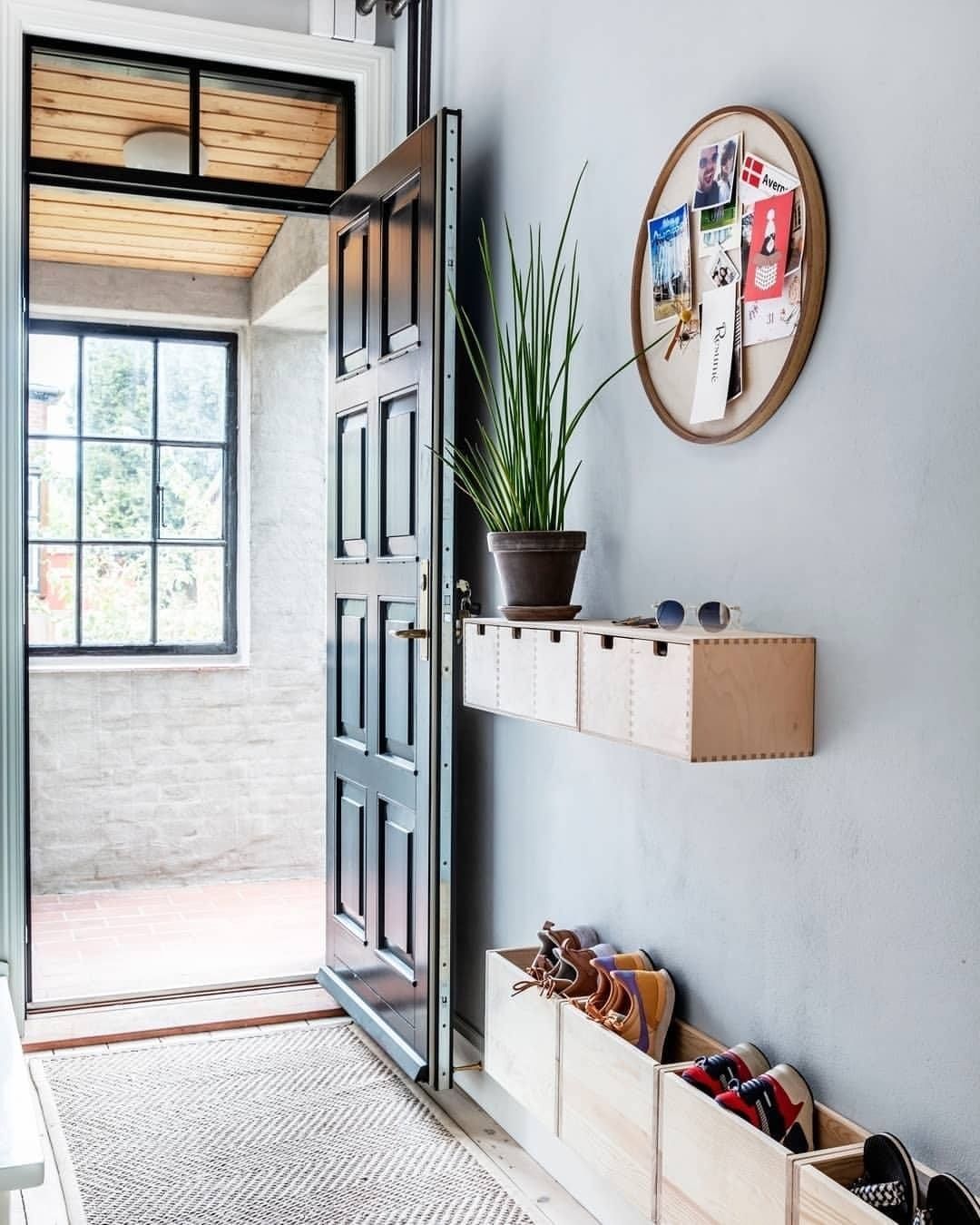 hall de entrada com pouco espaço