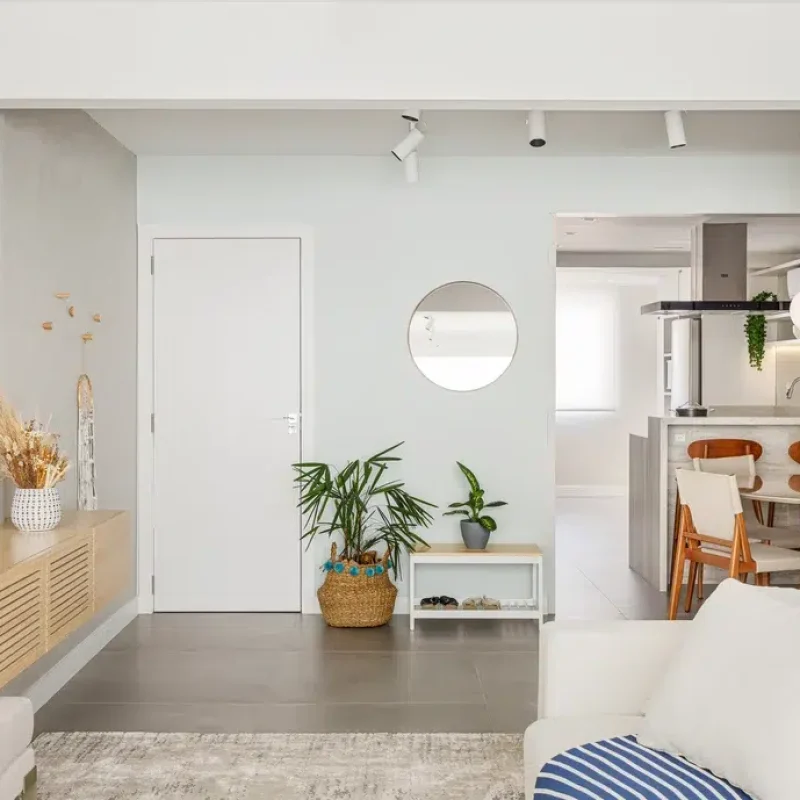 hall de entrada minimalista barato