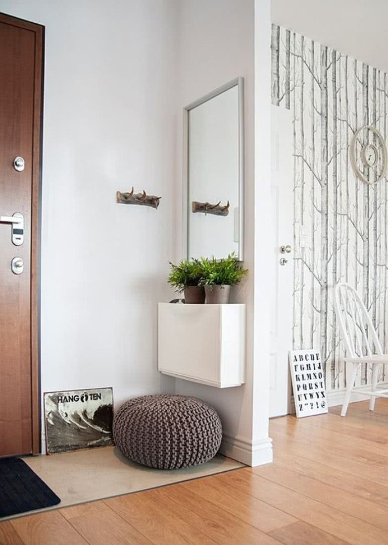 hall de entrada simples e funcional