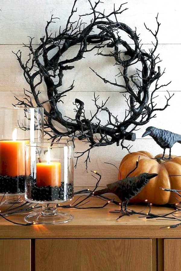 halloween decoração