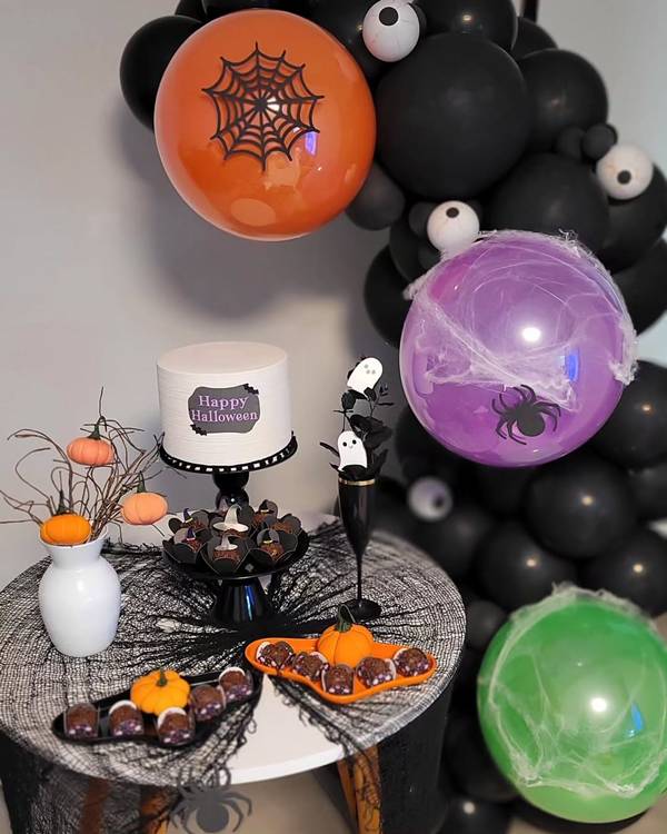 halloween decoração