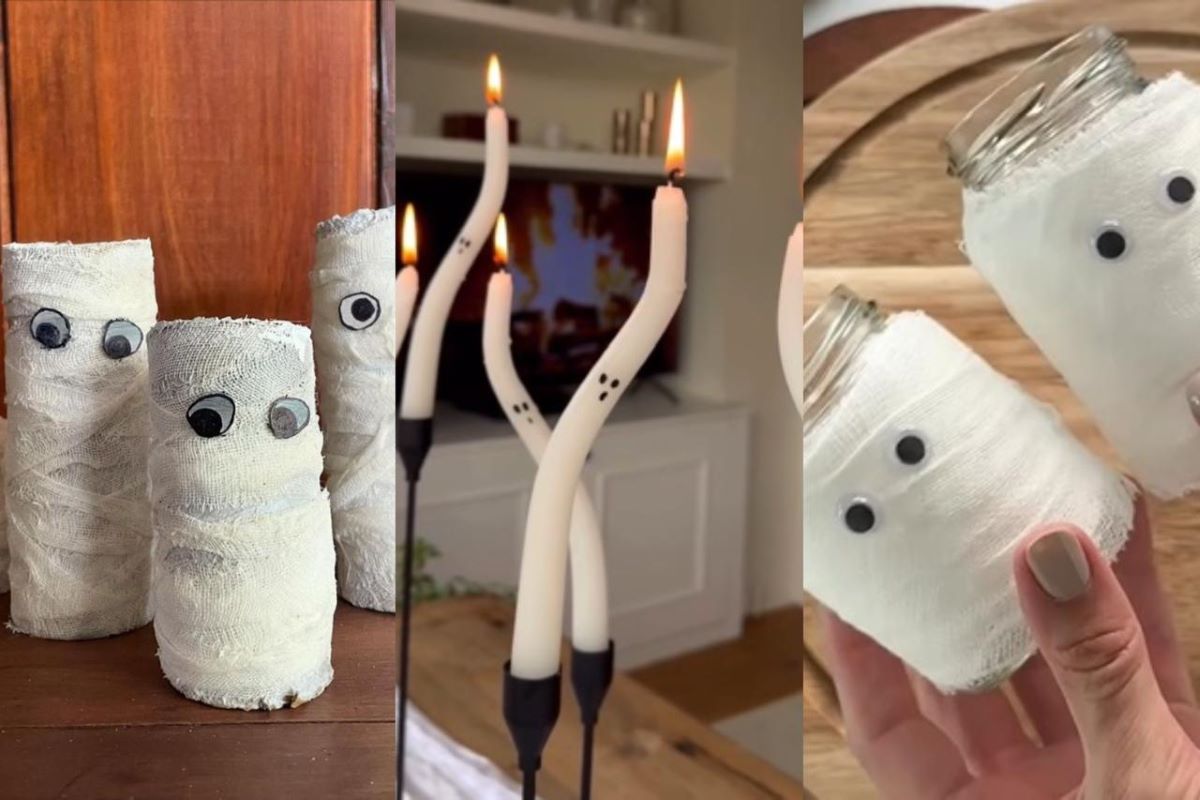 ideias criativas de decoração de halloween em casa