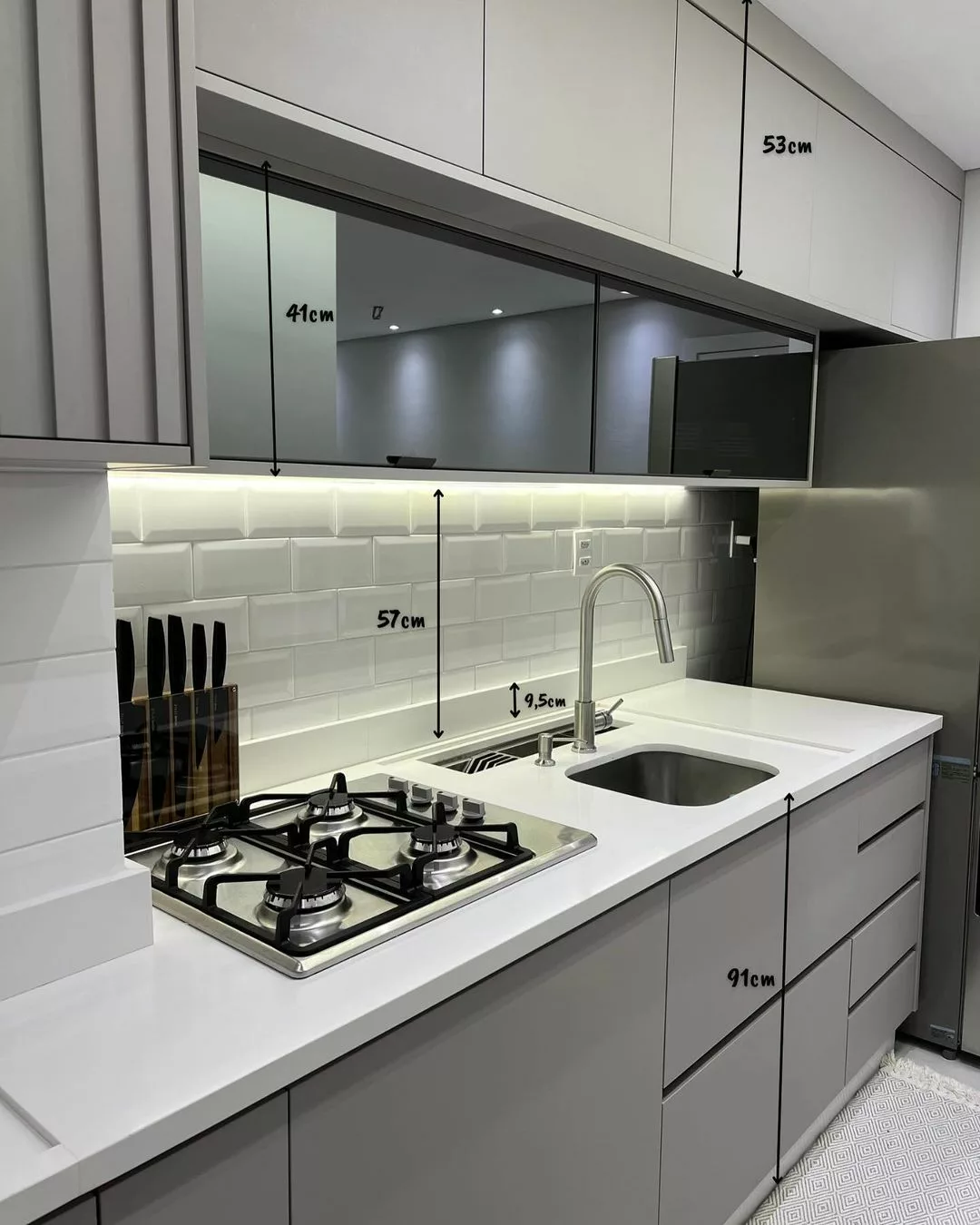 cores cozinha apartamento