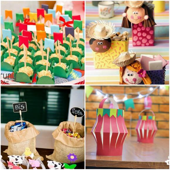 ideias criativas festa junina decoração ideias