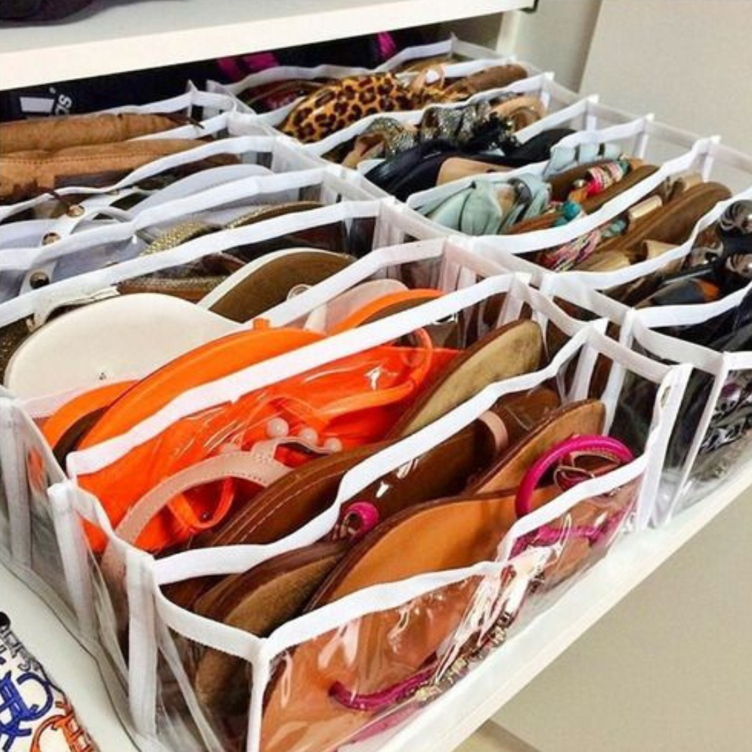 ideias baratas para guardar sapatos