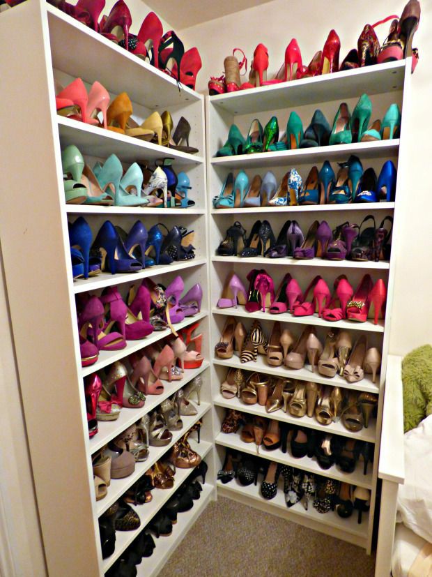 soluções de armazenamento de sapatos