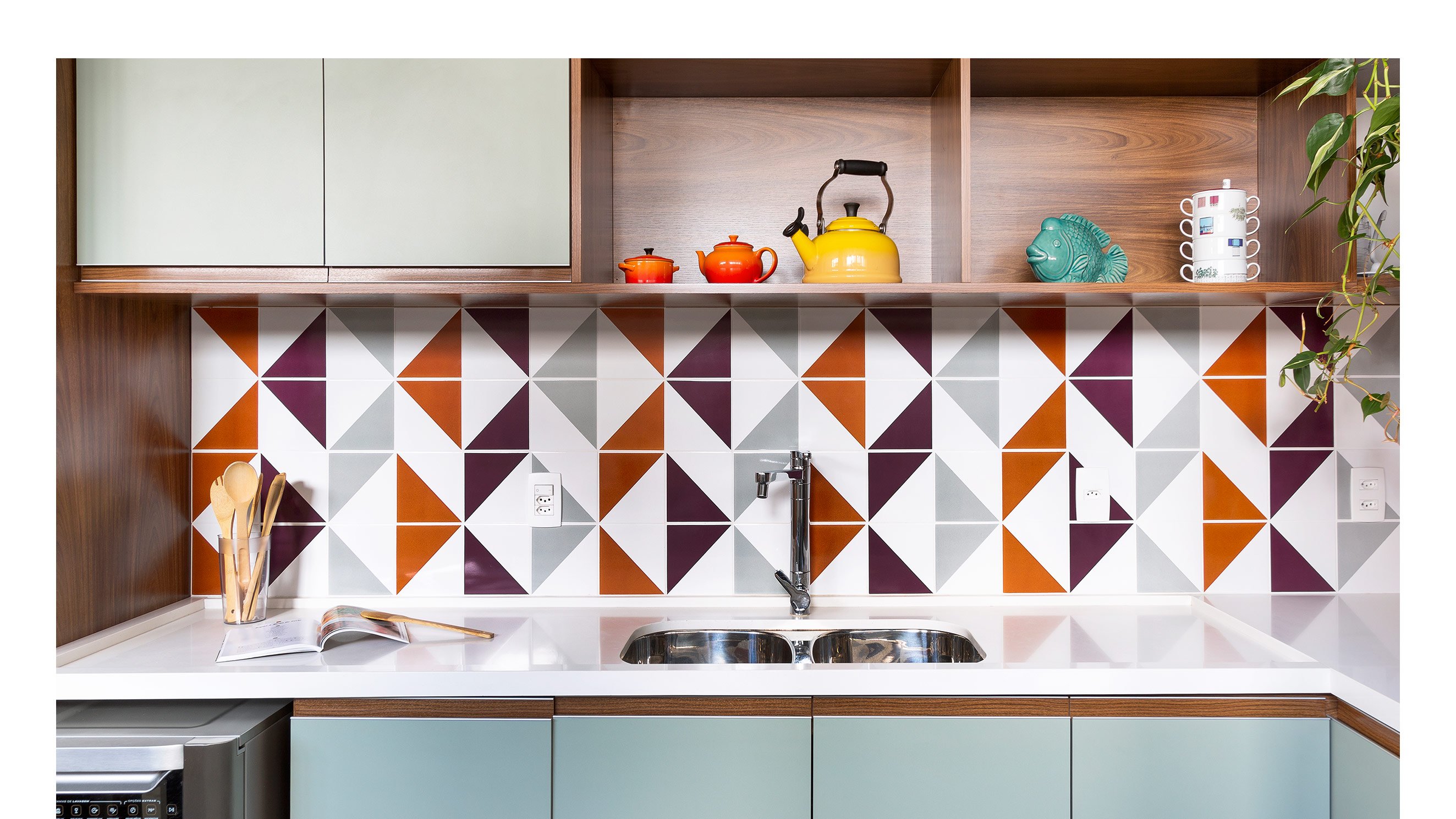 ideias de azulejo para cozinha