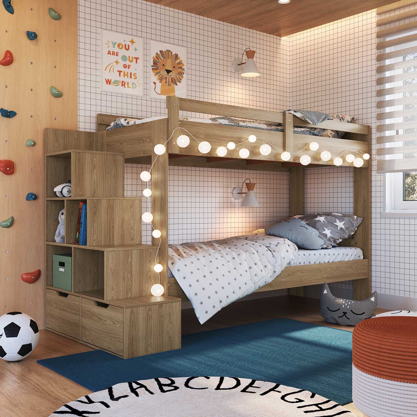 beliche juvenil quarto pequeno