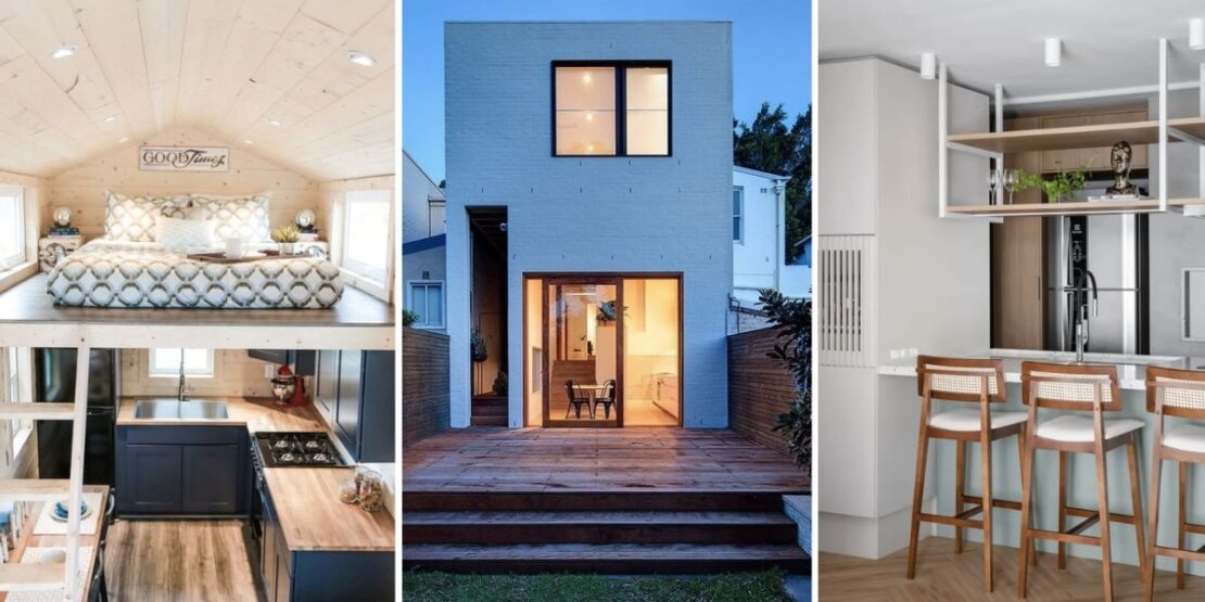 fachadas de casas pequenas modernas