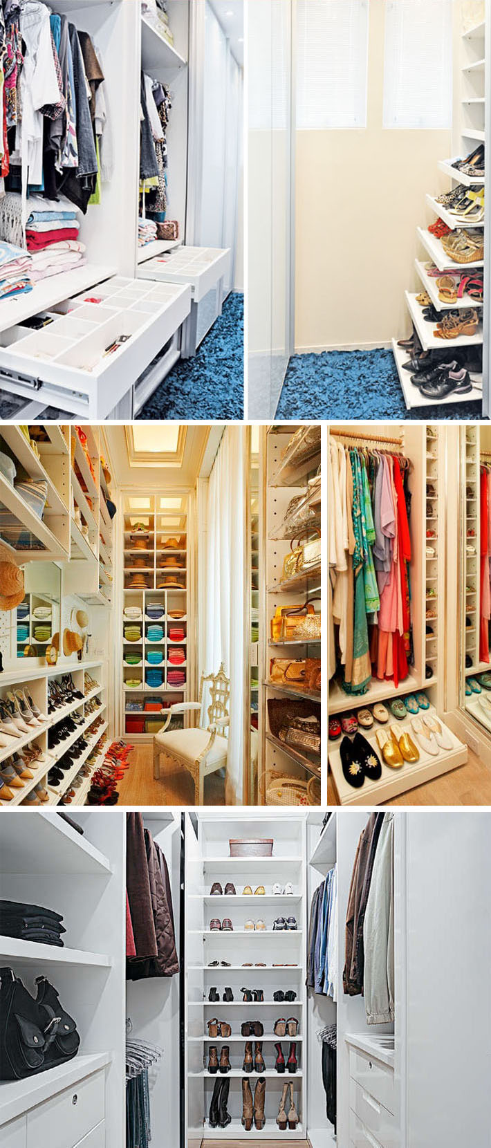 Closet de gesso moderno