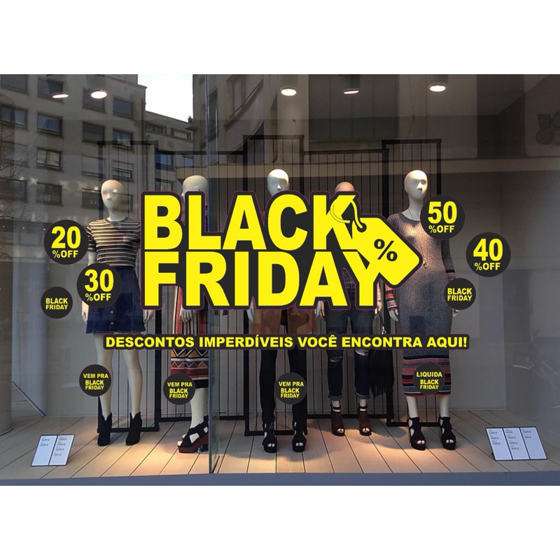 Transforme sua Fachada: Ideias Criativas de Decoração para Atrair Clientes na Black Friday