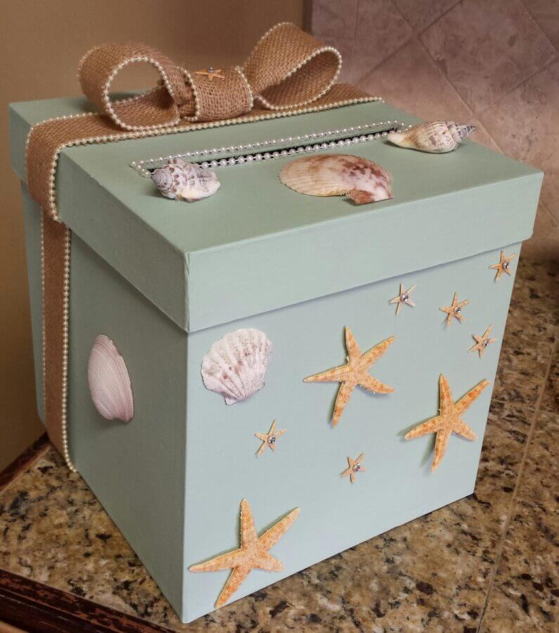 ideias de decoração com caixa de papelão