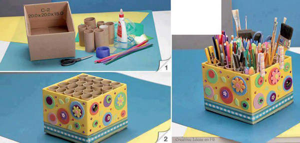 decorar casa com caixa de papelão economizar dinheiro