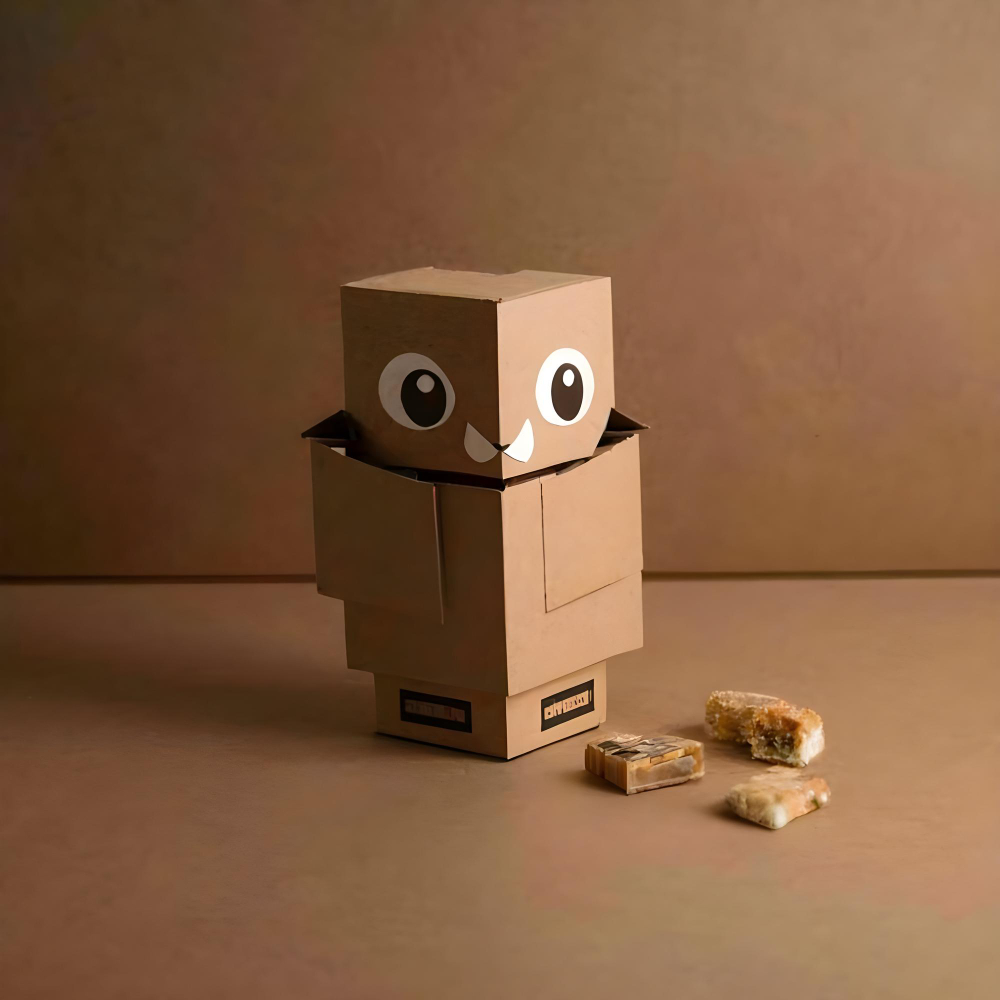 ideias criativas decoração caixa papelão