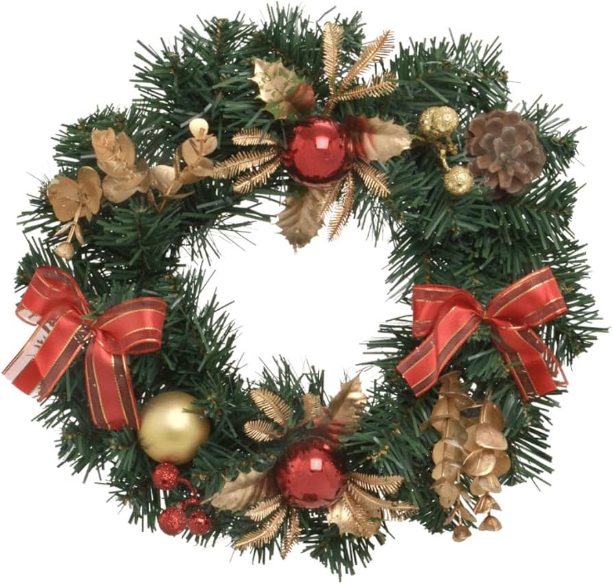 decorar natal com pinhas barato