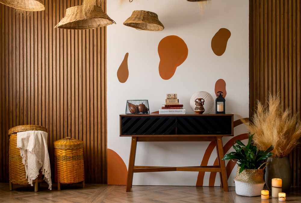 como decorar corredor estreito