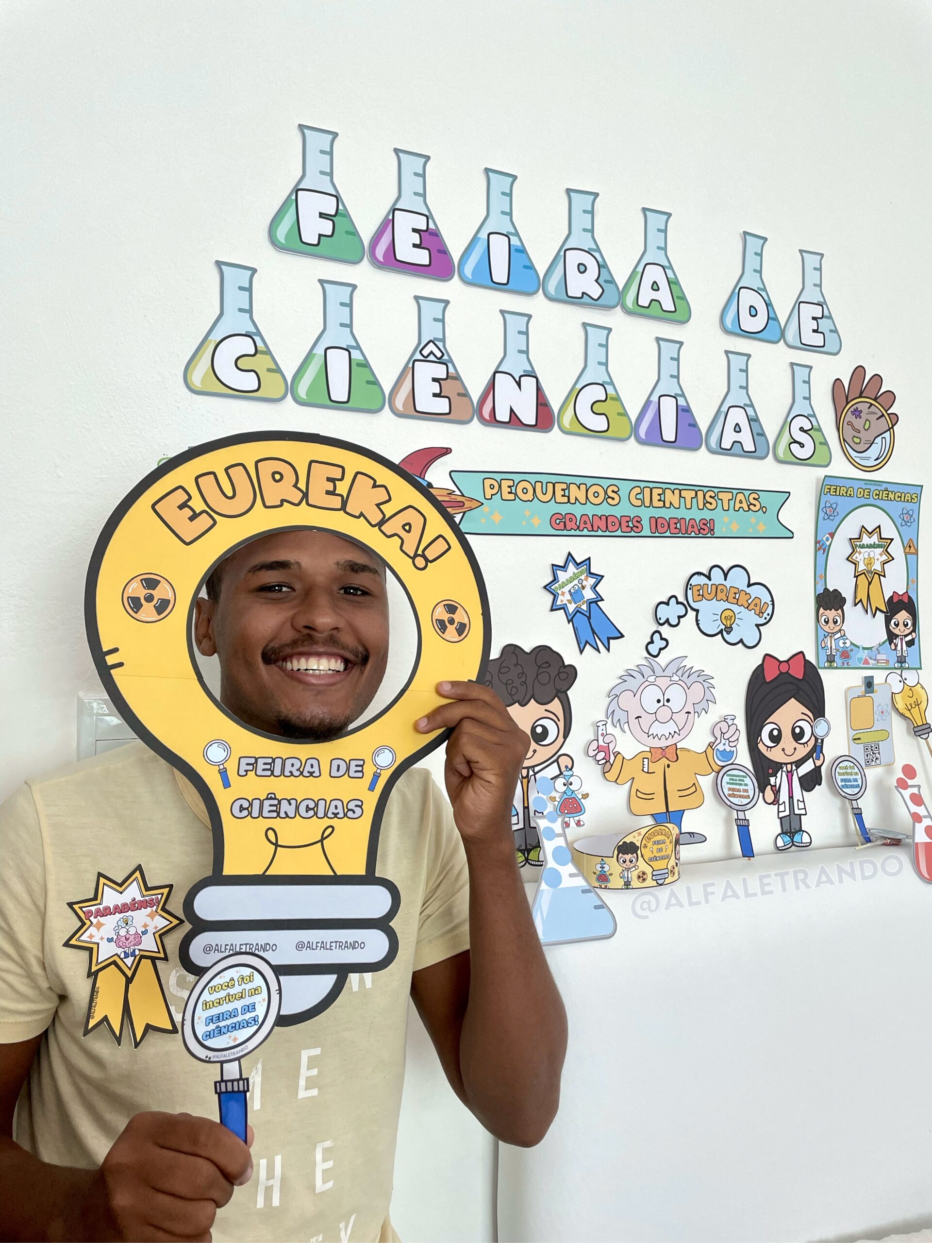 melhores ideias decoração feira ciências simples e barata