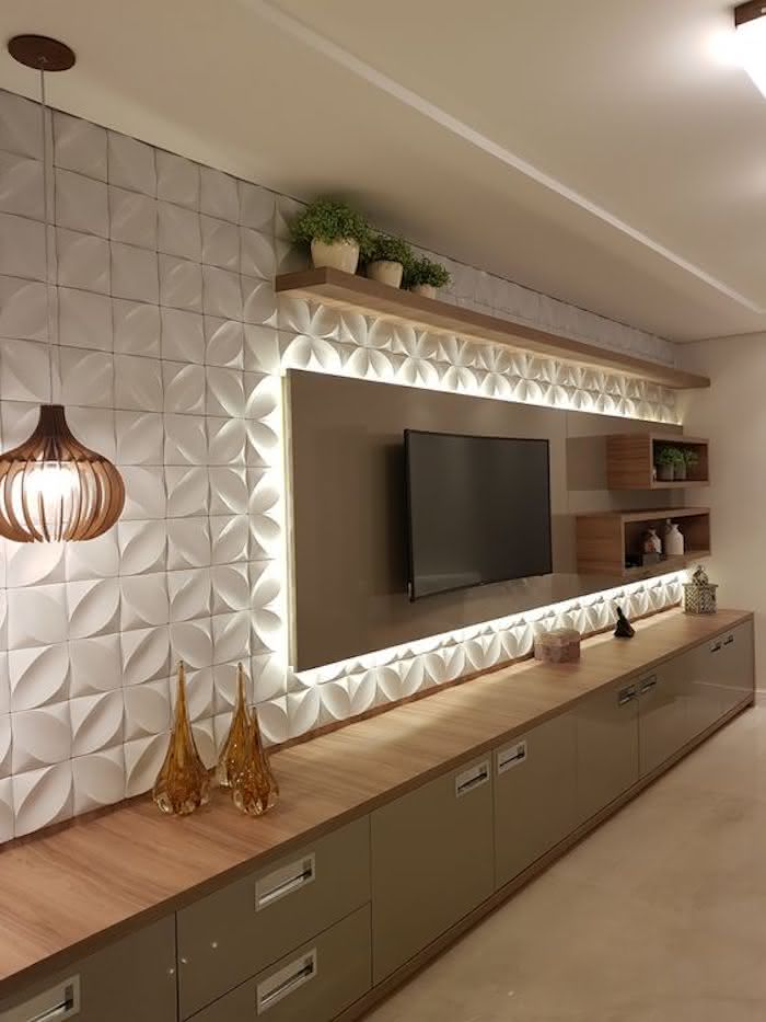 10 ideias criativas para decorar parede sala de estar