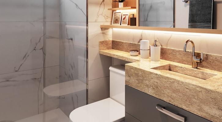 DIY: Móveis Reciclados para Banheiro sem Armário