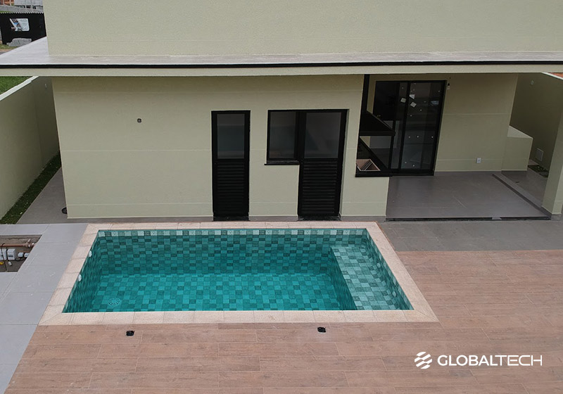 ideias de piso para piscina