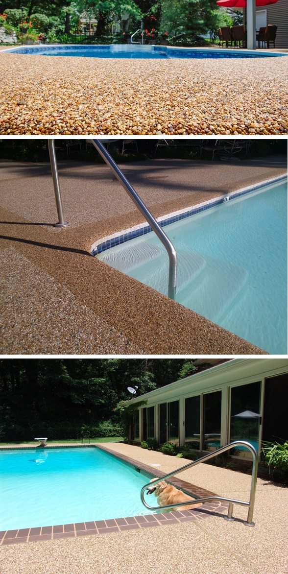 ideias de piso para piscina