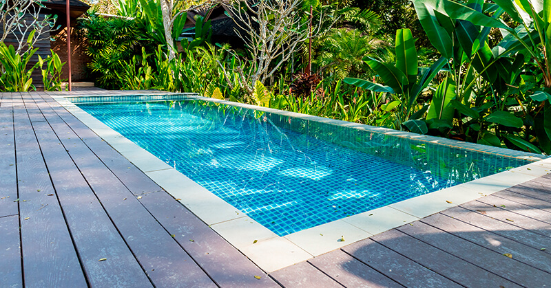 ideias de piso para piscina